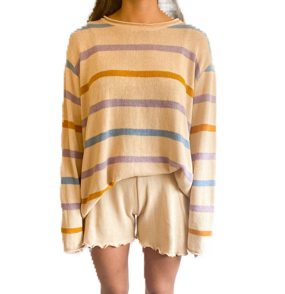 Women's Charly Stripped- Sweater